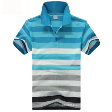 2014 Polo Fabric Short Sleeve Stripe Polo Shirts